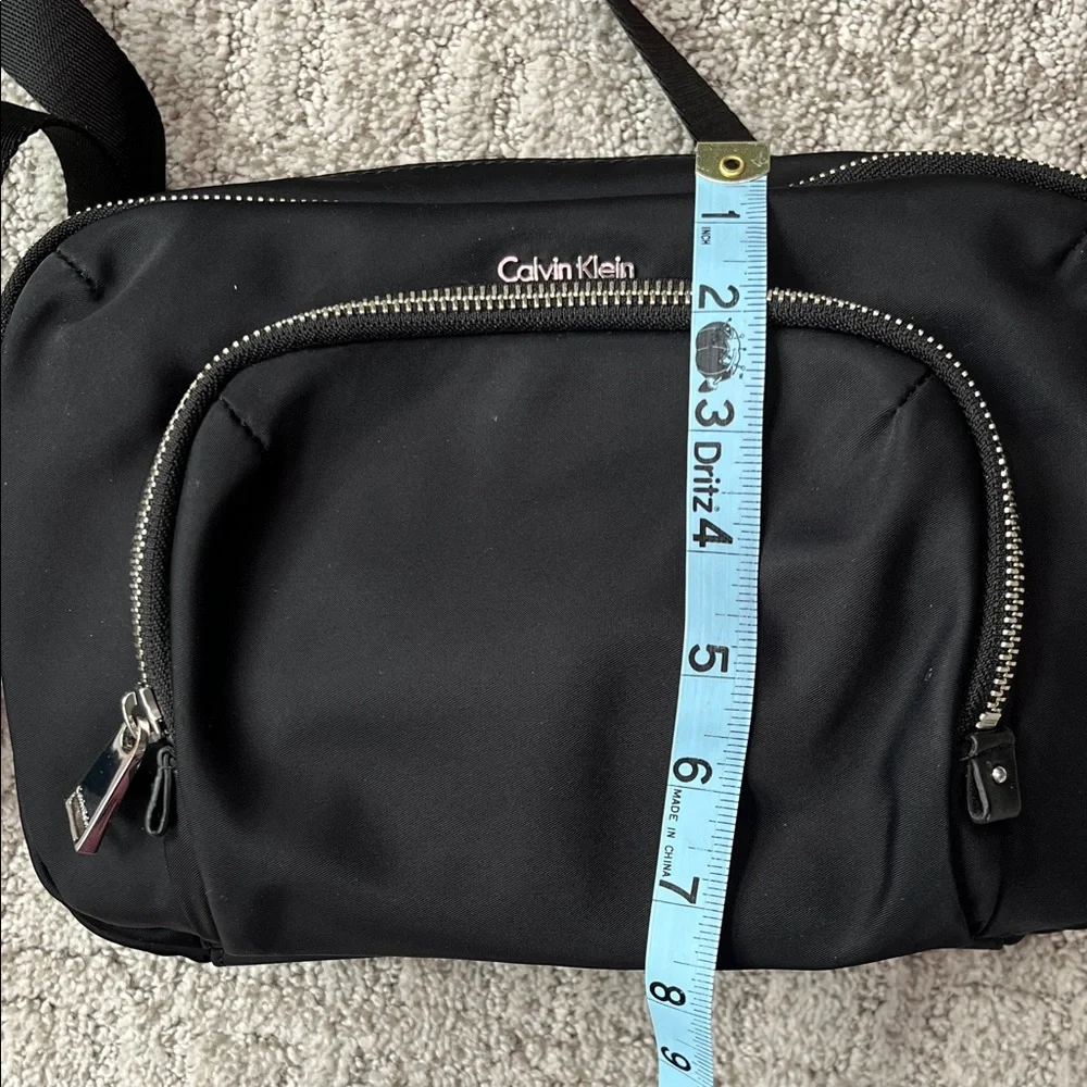 Calvin Klein Black Crossbody with Silver Accents - Picture 7 of 10